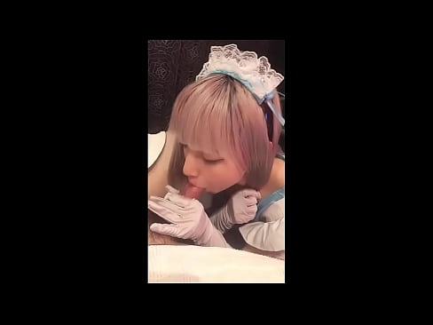 ❤️ 日本偶像 [mayuka]，法國女僕服裝，第 1 部分，口交和用乳液混蛋 ☑ 超級性愛 在 zh-tw.hentaizm.ru ❤